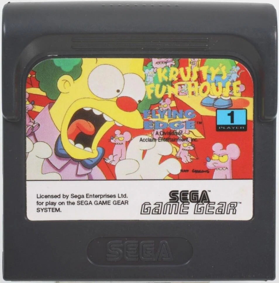 Game Gear: Krusty's Fun House