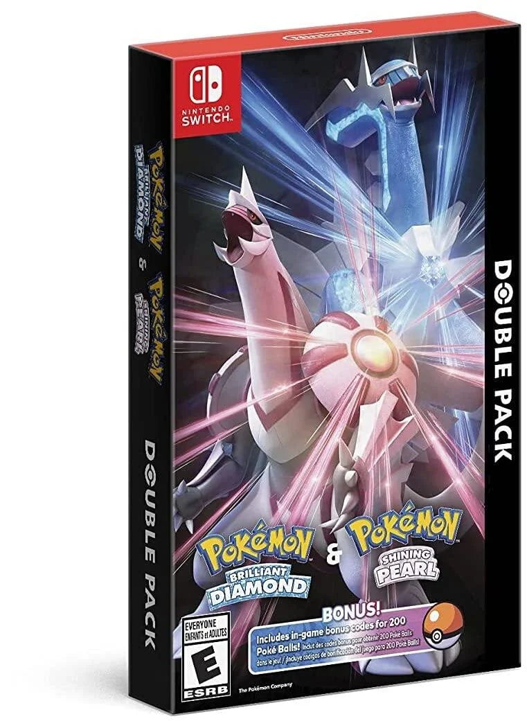 Nintendo Switch: Pokemon Brilliant Diamond & Shining Pearl Dual Pack