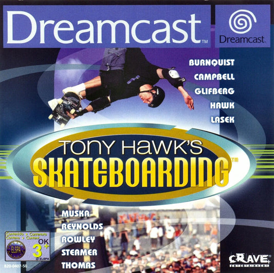 Dreamcast: Tony Hawk's Skateboarding