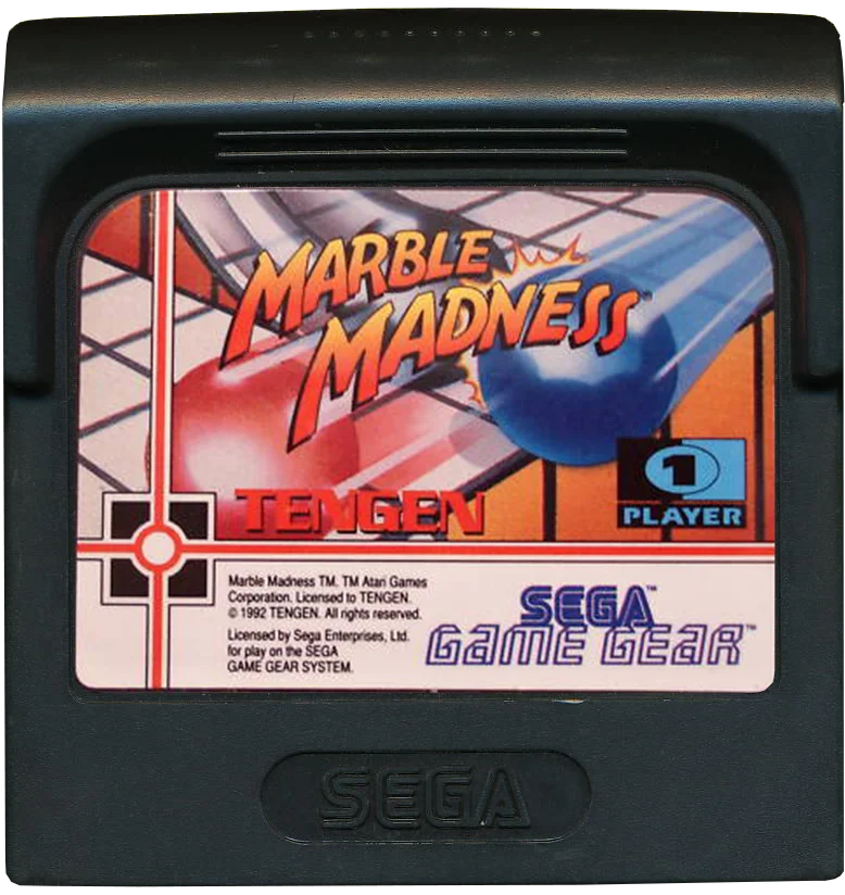 Game Gear: Marble Madness