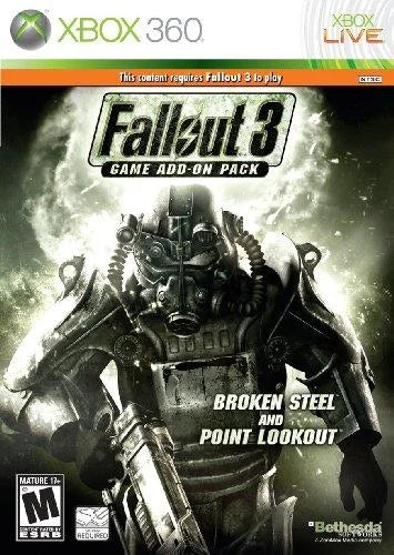 Xbox 360: Fallout 3 Add-On Broken Steel And Point Lookout