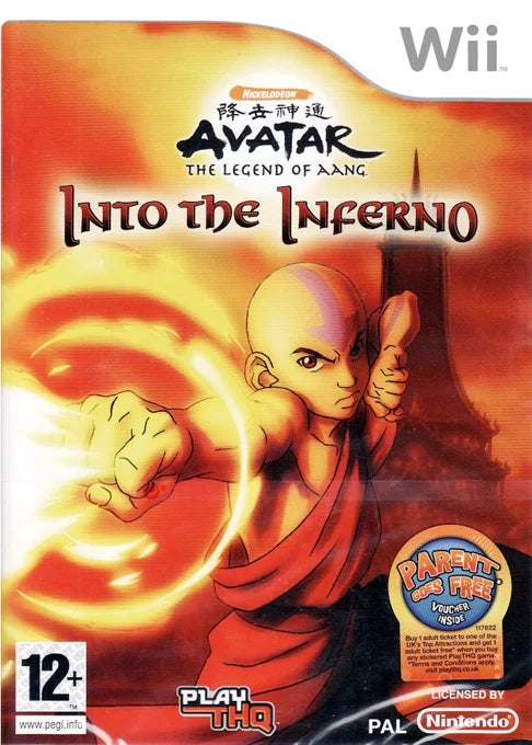 Nintendo Wii: Avatar: The Legend of Aang Into the Inferno