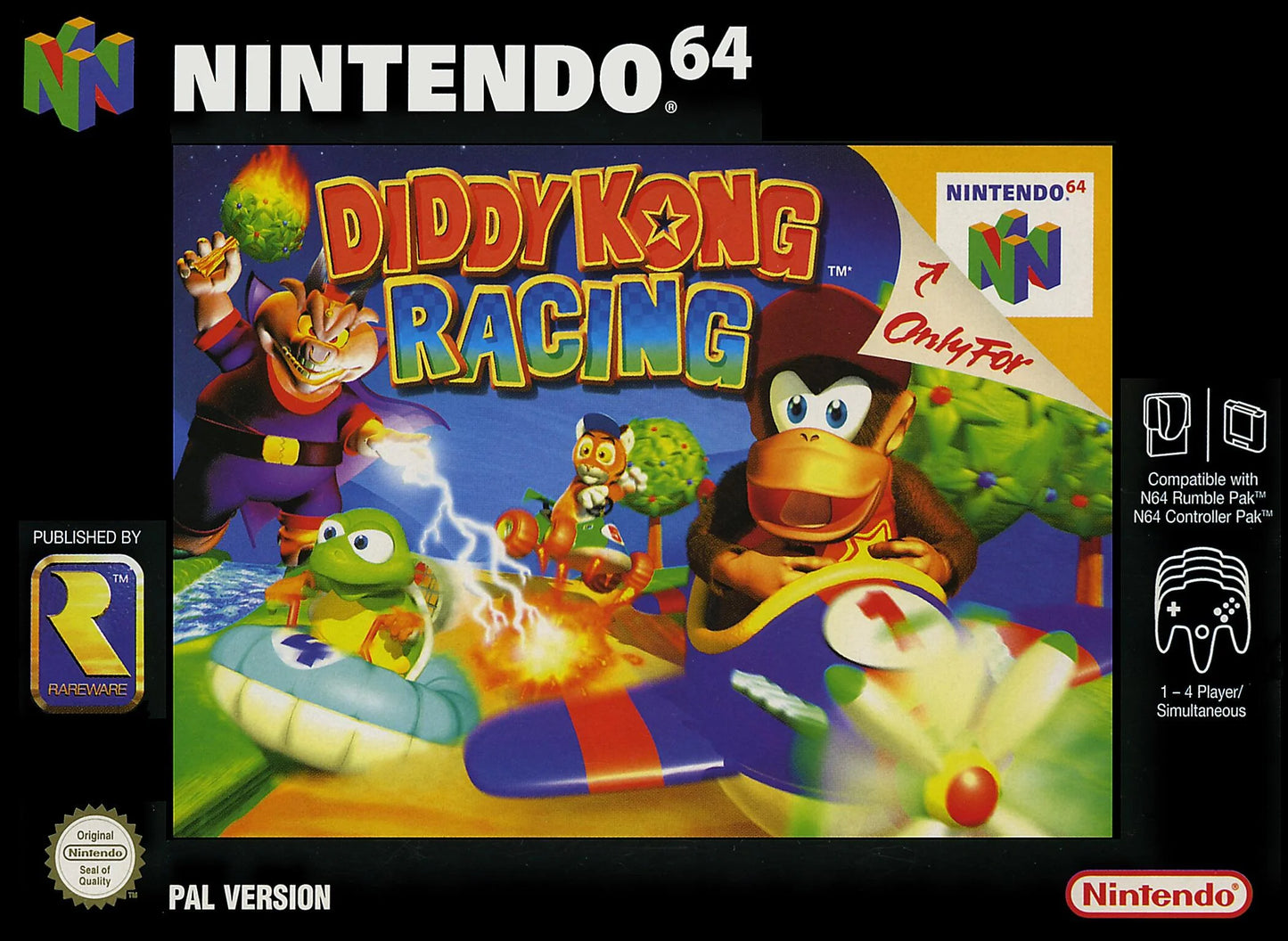 Nintendo 64: Diddy Kong Racing