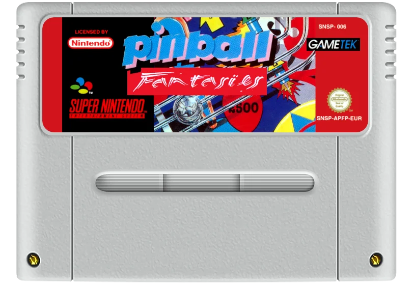 Super Nintendo: Pinball Fantasies