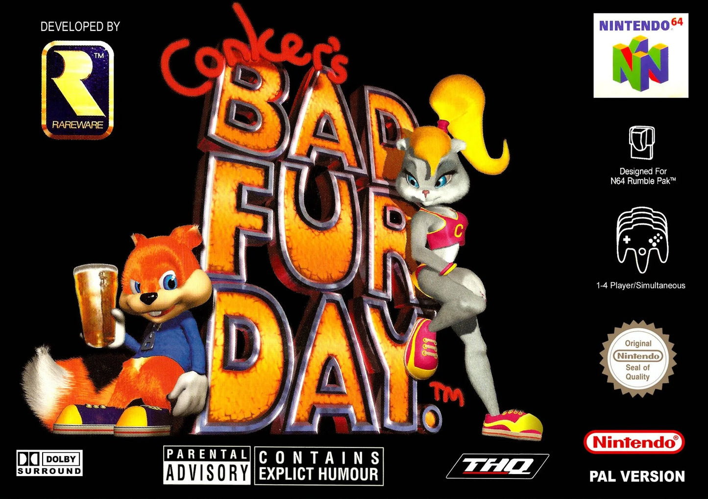 Nintendo 64: Conker's Bad Fur Day