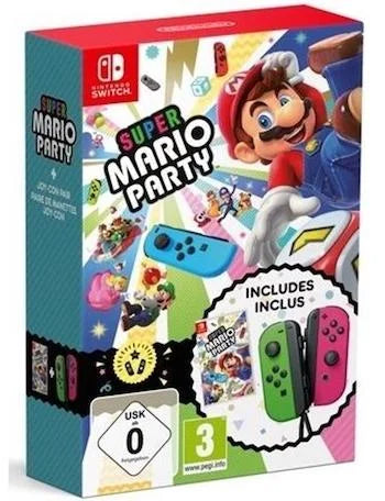 Nintendo Switch: Super Mario Party [Controller Bundle]