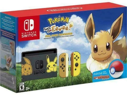 Nintendo Switch: Nintendo Switch Pokemon: Let's Go Eevee Edition