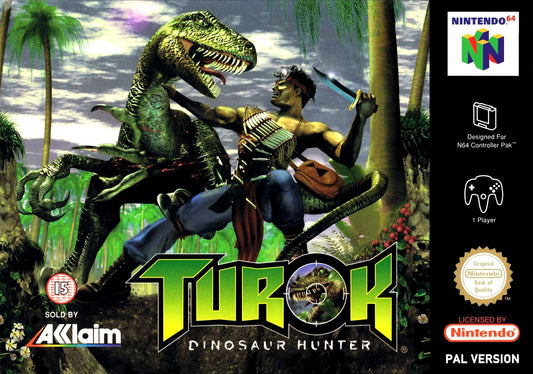 Nintendo 64: Turok Dinosaur Hunter