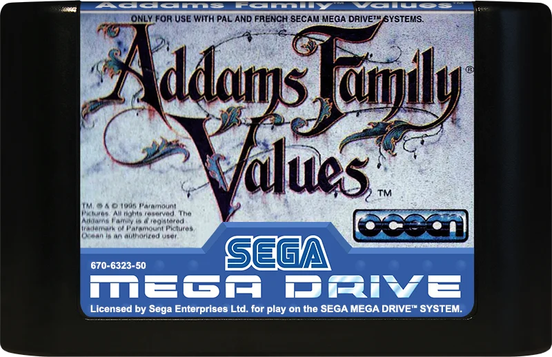 Mega Drive: Addams Family Values