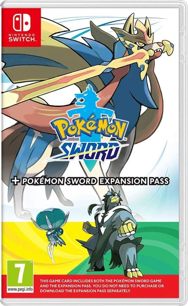 Nintendo Switch: Pokemon Sword + Pokemon Sword Expansion Pass