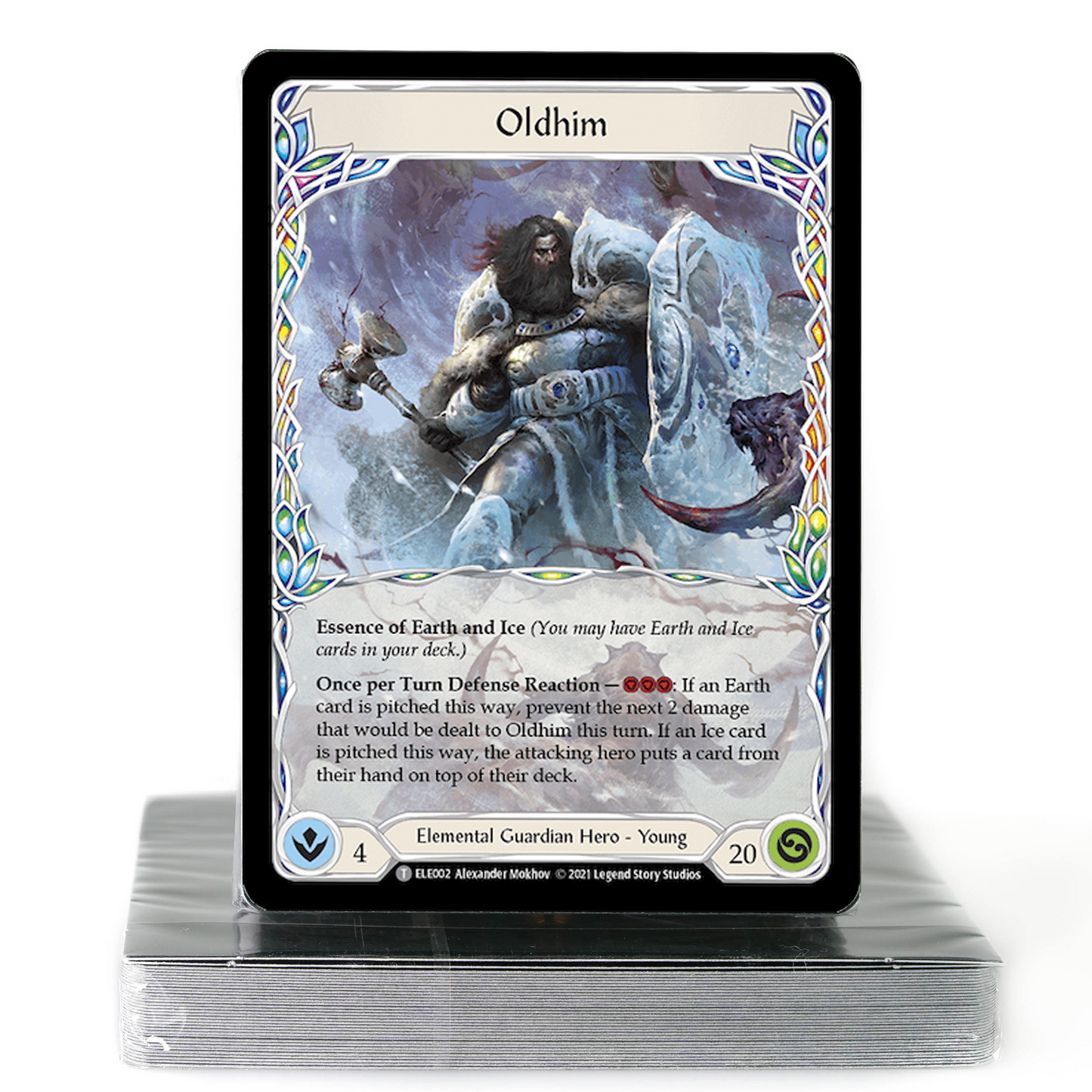 Flesh & Blood Commoner Blitz Deck - Oldhim Ice