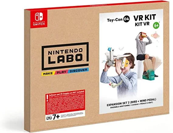 Nintendo Switch: Nintendo Labo Toy-con 04 VR Kit: Expansion Set 2 [Bird + Wind Pedal]