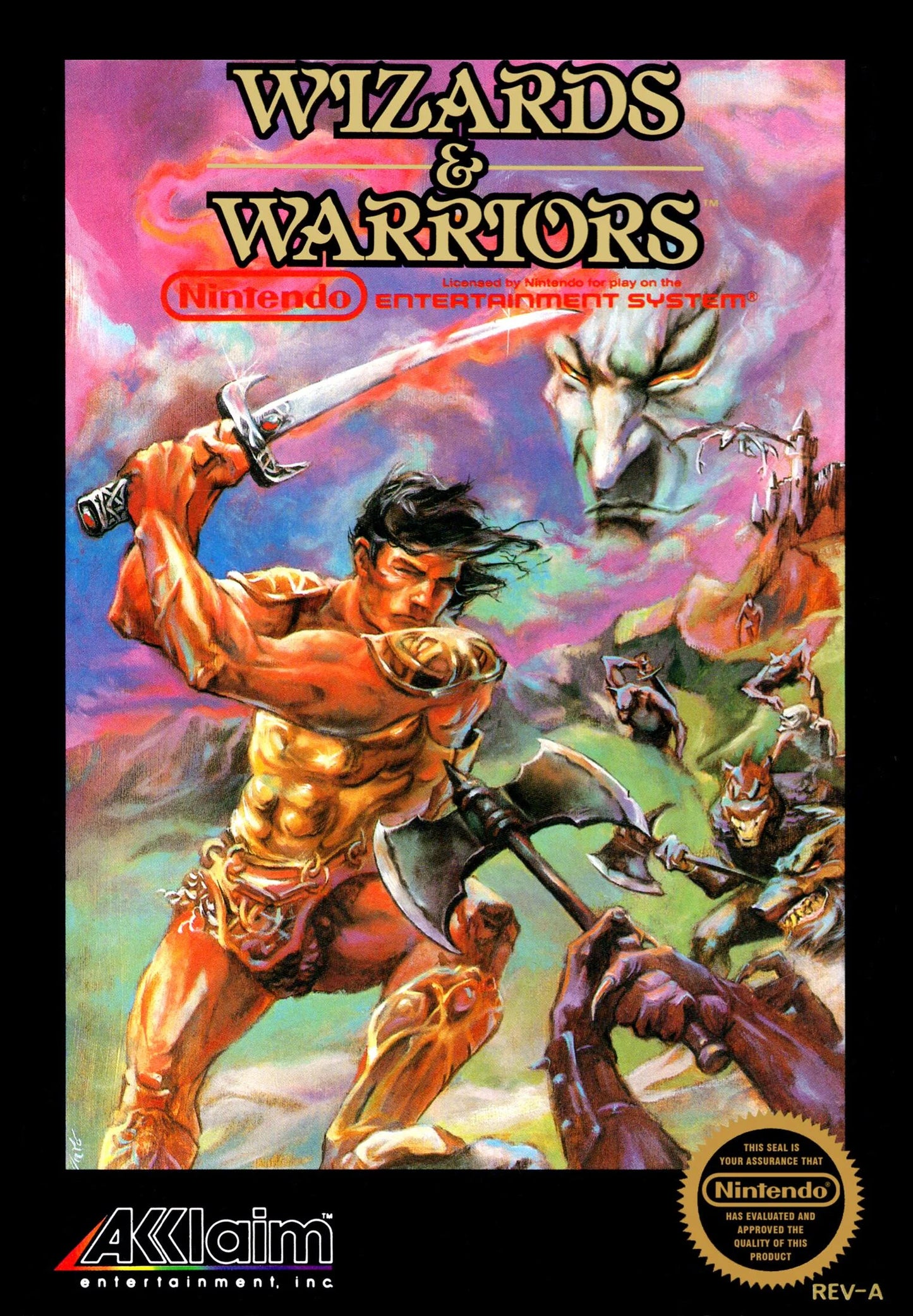 NES: Wizards and Warriors