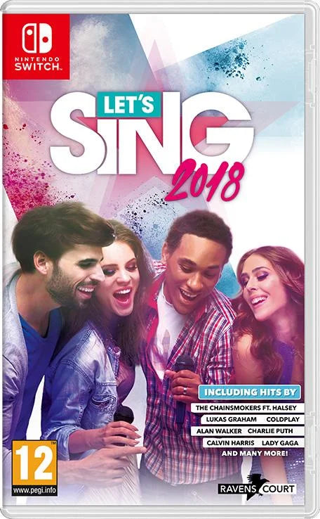 Nintendo Switch: Let's Sing 2018