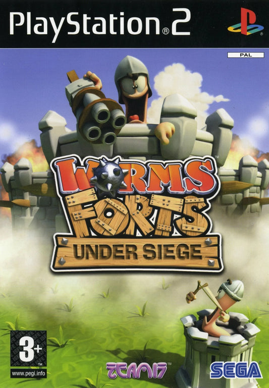 Playstation 2: Worms Forts Under Siege