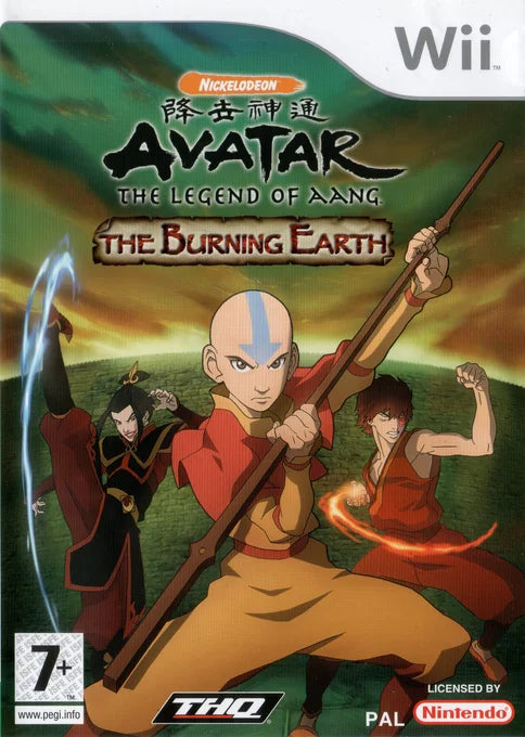 Nintendo Wii: Avatar: The Legend of Aang The Burning Earth