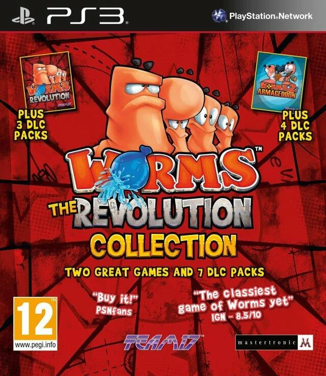 Playstation 3: Worms Revolution Collection