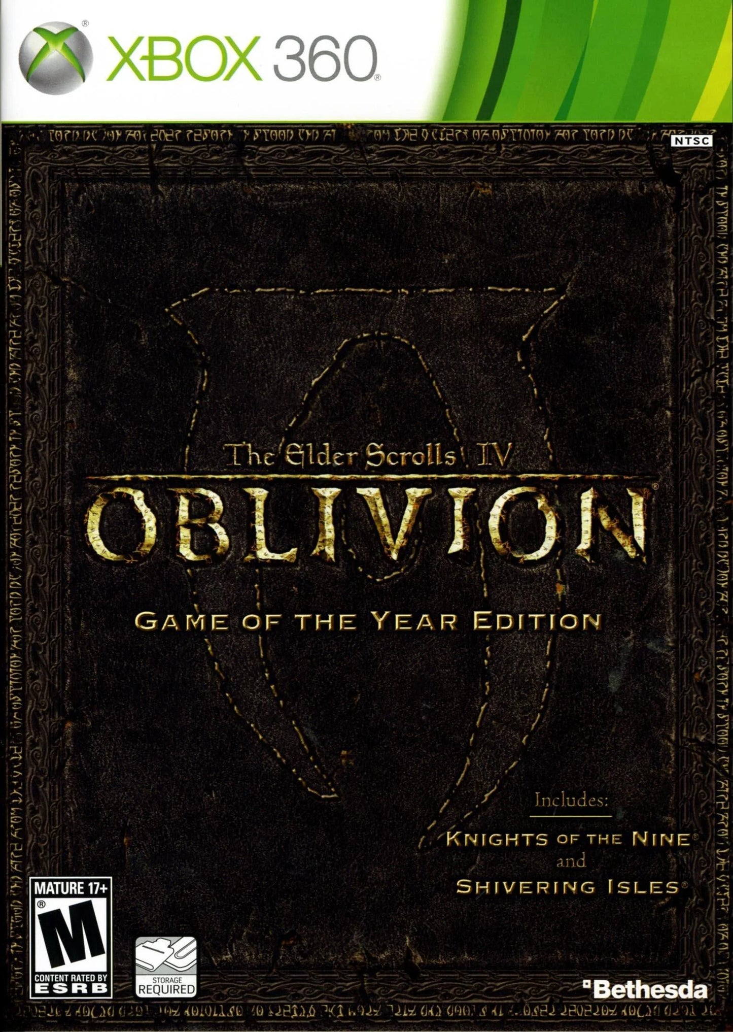 Xbox 360: Elder Scrolls IV: Oblivion [Game of the Year Edition]