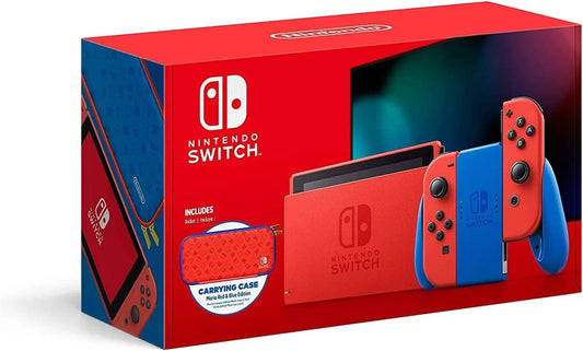 Nintendo Switch: Nintendo Switch Mario Red & Blue Edition