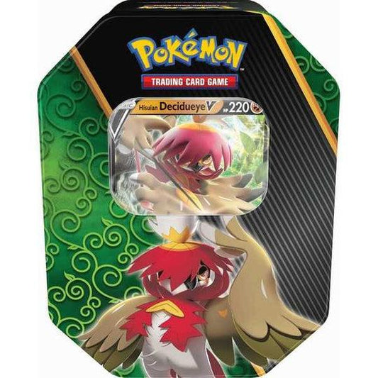 Pokémon TCG: Divergent Powers Tins - Hisuian Decidueye V