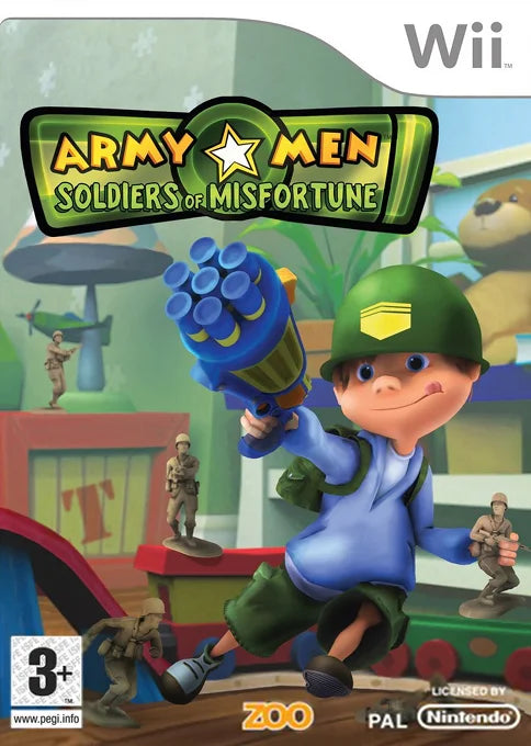 Nintendo Wii: Army Men: Soldiers of Misfortune