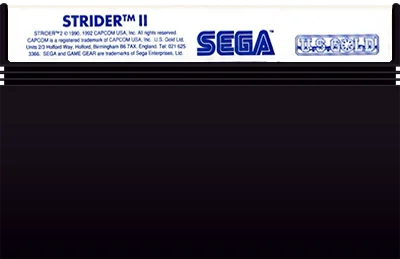 Master System: Strider II