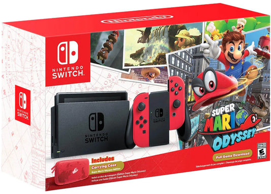 Nintendo Switch: Nintendo Switch Super Mario Odyssey Bundle