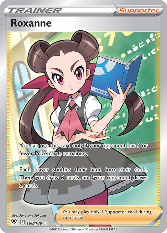 (188/189) Pokemon TCG Astral Radiance Single: Roxanne  Ultra Rare