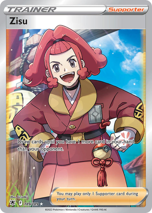 (189/189) Pokemon TCG Astral Radiance Single: Zisu  Ultra Rare