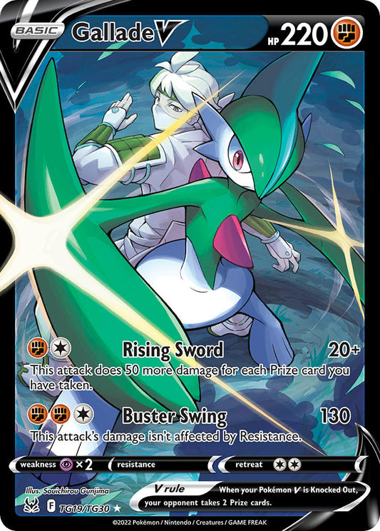 (TG19/TG30) Pokemon TCG Lost Origin Single: Gallade V  Ultra Rare