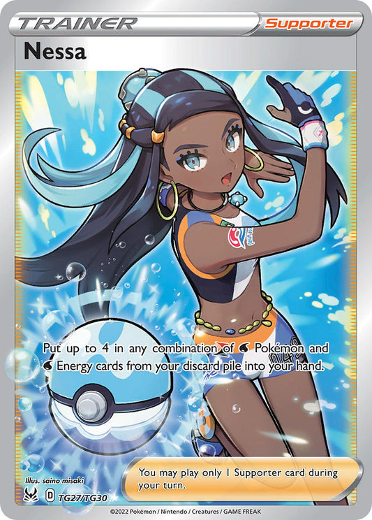 (TG27/TG30) Pokemon TCG Lost Origin Single: Nessa  Ultra Rare