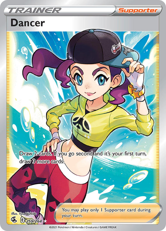 (259/264) Pokemon TCG Fusion Strike Single: Dancer  Ultra Rare