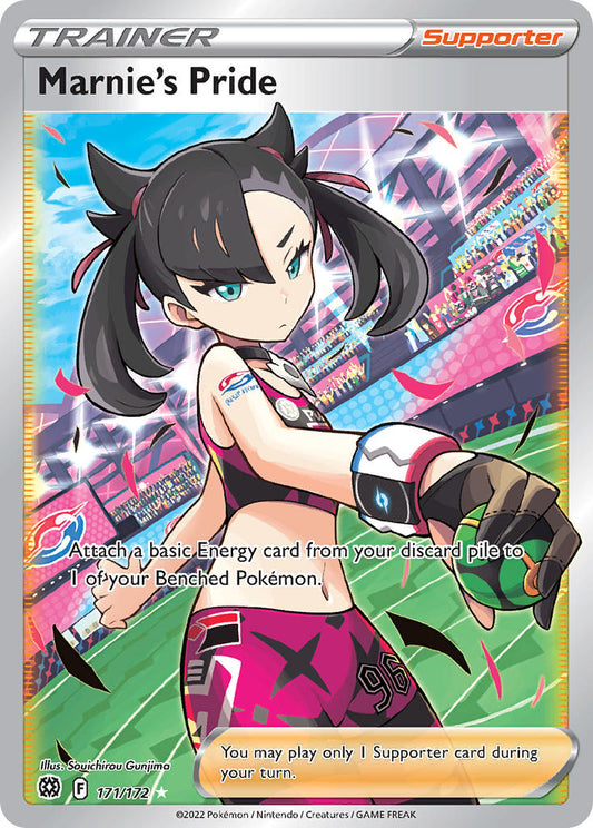 (171/172) Pokemon TCG Brilliant Stars Single: Marnie's Pride  Ultra Rare