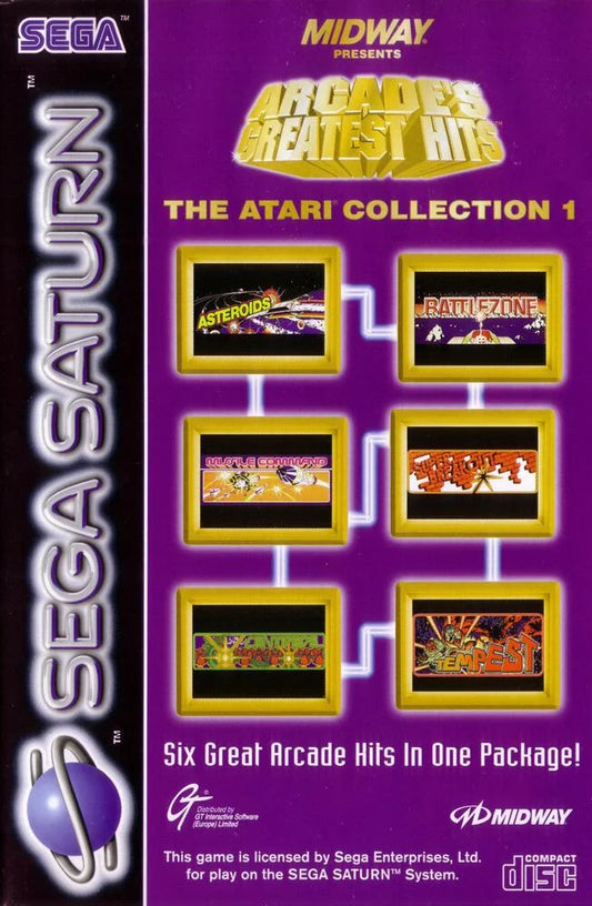 Saturn: Arcade's Greatest Hits: The Atari Collection 1