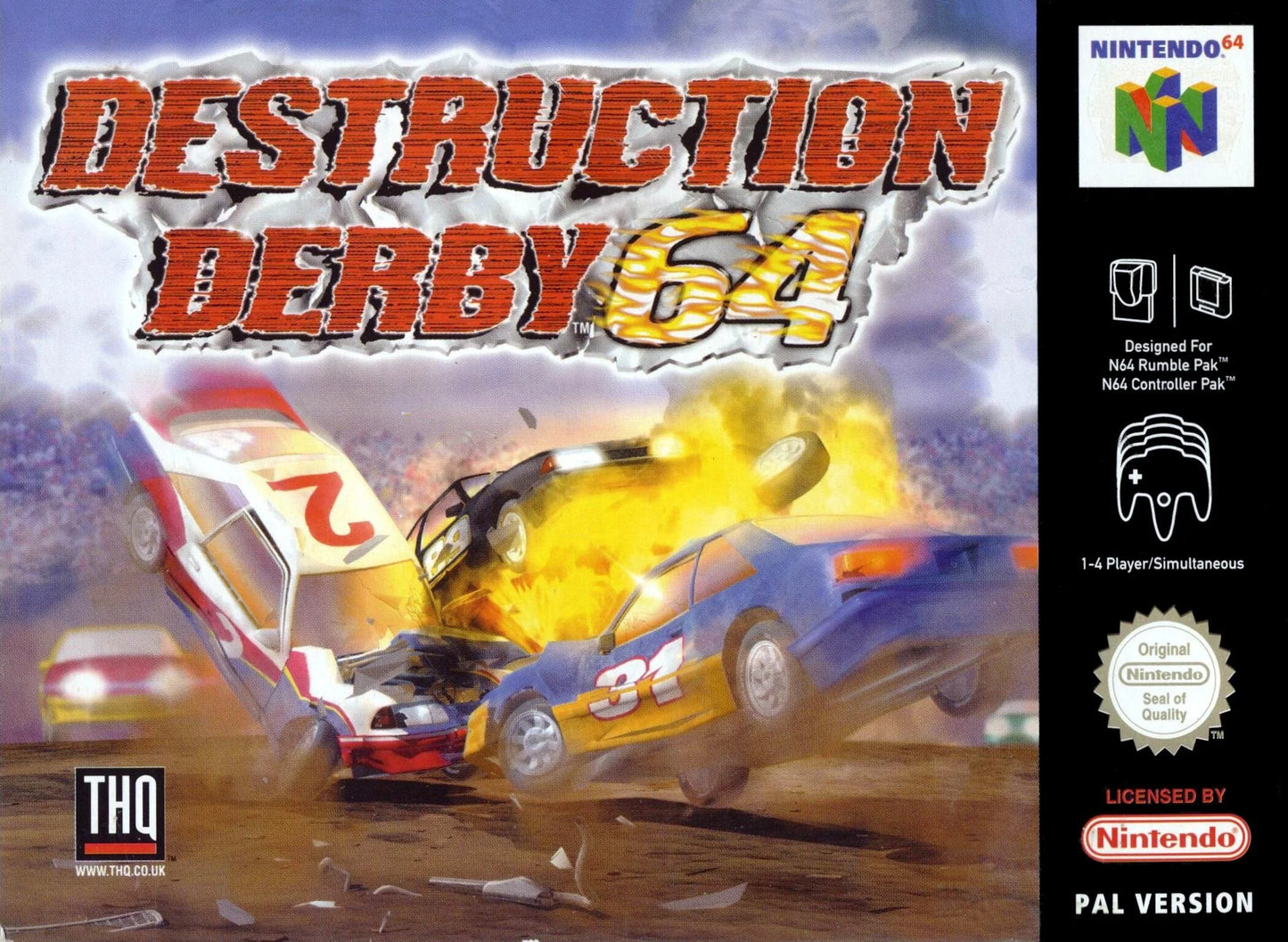 Nintendo 64: Destruction Derby 64