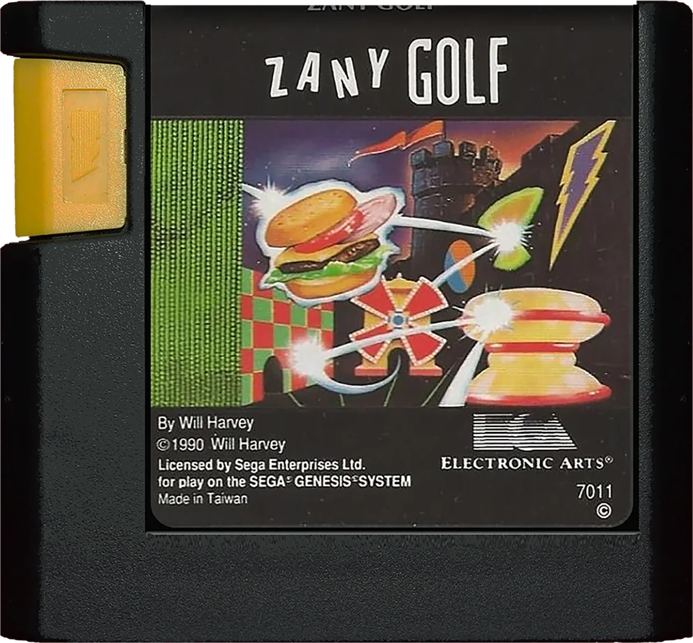 Mega Drive: Zany Golf