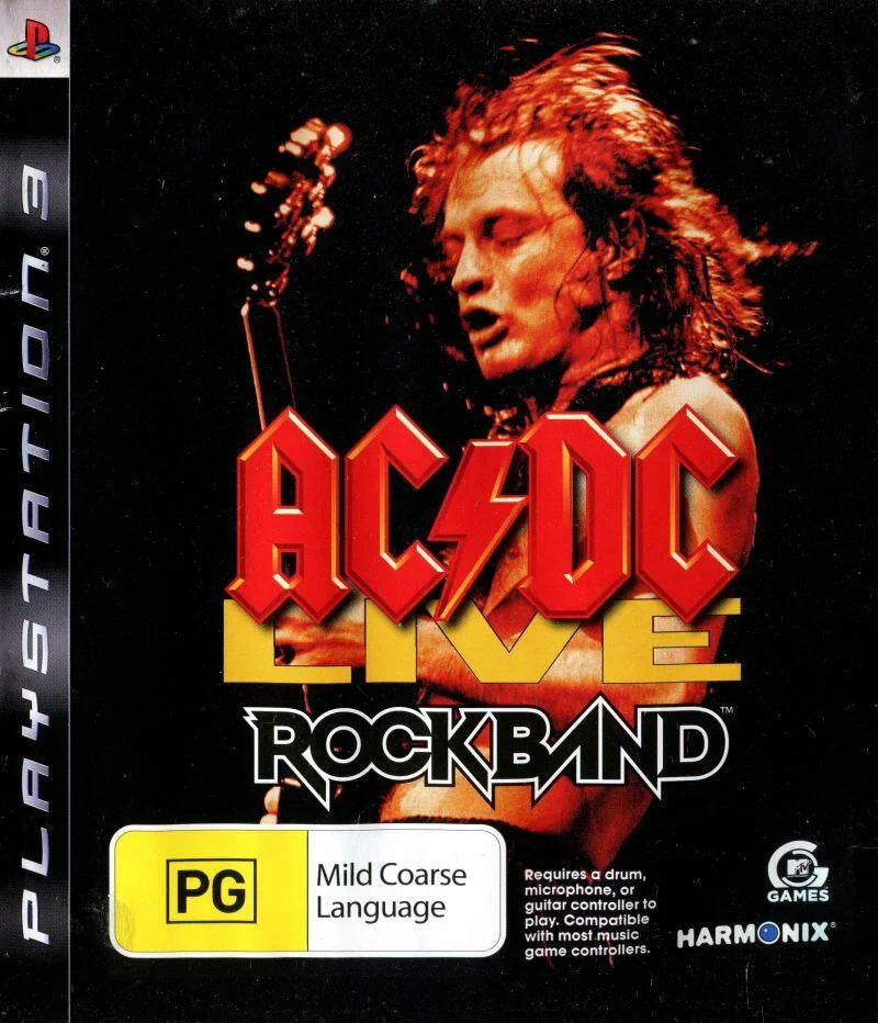 Playstation 3: AC/DC Live: Rock Band