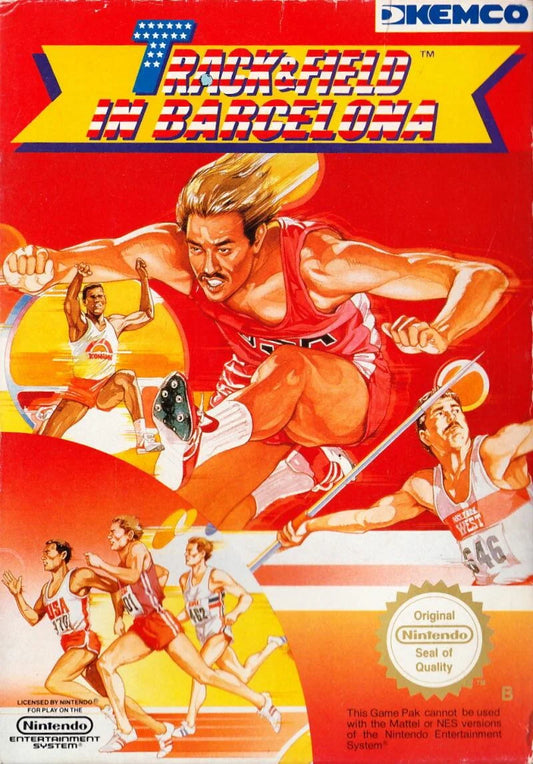 NES: Track and Field In Barcelona