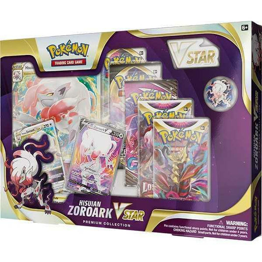 Pokemon TCG - Hisuian Zoroark VSTAR Premium Collection