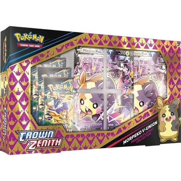 Pokemon TCG: Sword & Shield 12.5 - Morpeko V-Union Crown Zenith Premium Playmat Collection