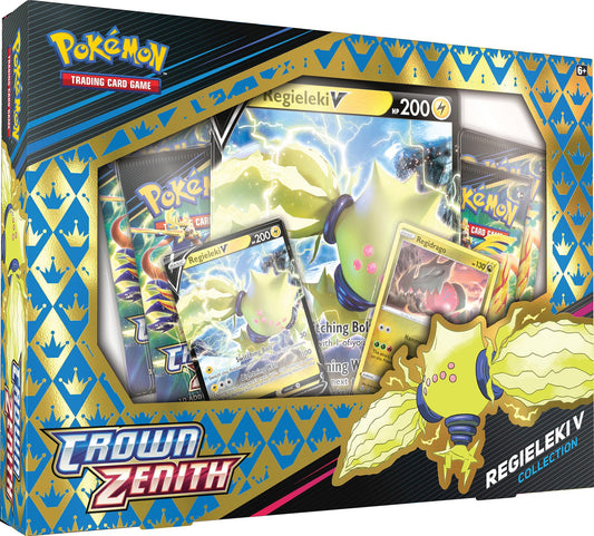 Pokemon TCG Crown Zenith Regieleki V Box