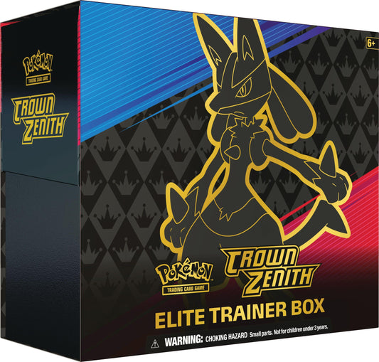 Pokemon TCG Crown Zenith Elite Trainer Box