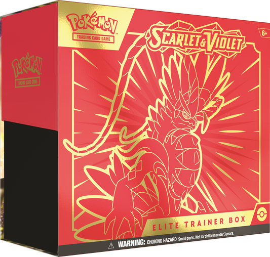 Pokemon TCG: Scarlet & Violet Elite Trainer Box - Scarlet