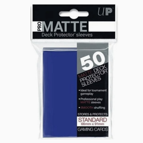 Ultra Pro Pro-Matte Blue Standard Deck Protector Sleeves 50ct