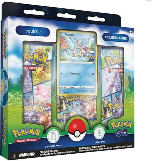 Pokémon TCG: Pokémon GO Pin Collection Squirtle