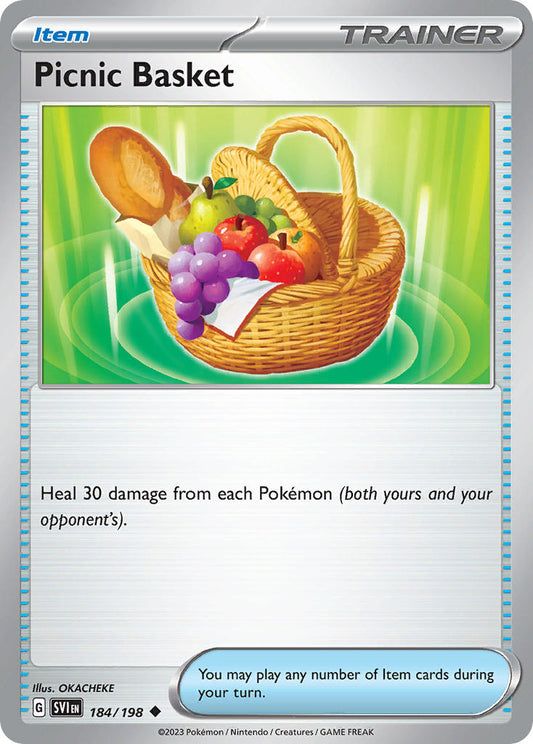 (184/198) Pokemon TCG Scarlet & Violet Single: Picnic Basket  Uncommon