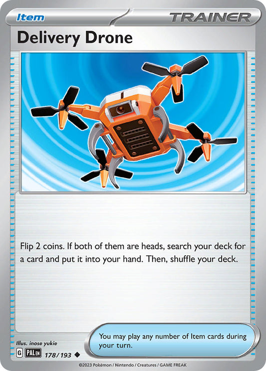 Pokemon TCG Paldea Evolved Single: Delivery Drone Non-Holo (178/193)