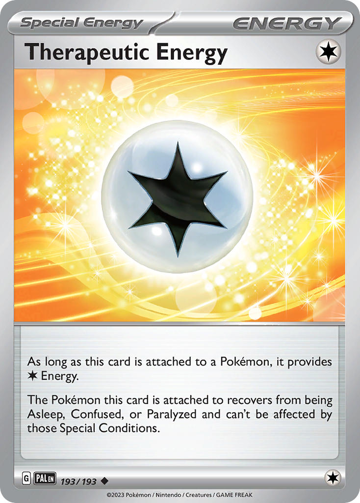 Pokemon TCG Paldea Evolved Single: Therapeutic Energy Non-Holo (193/193)