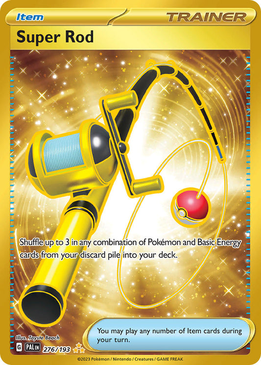 Pokemon TCG Paldea Evolved Single: Super Rod Holo (276/193)