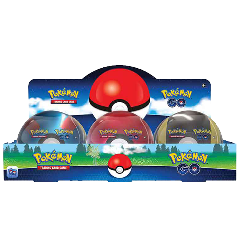 Pokémon TCG: Pokémon GO Poké Ball Tin CDU